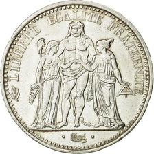 Münze, Frankreich, Hercule, 10 Francs, 1967, Paris, VZ, Silber, KM:932