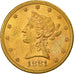 Moneda, Estados Unidos, Coronet Head, $10, Eagle, 1881, U.S. Mint, San