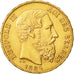 Moneta, Belgio, Leopold II, 20 Francs, 20 Frank, 1882, SPL-, Oro, KM:37