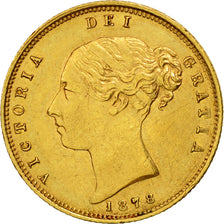 Monnaie, Grande-Bretagne, Victoria, 1/2 Sovereign, 1878, SUP, Or, KM:735.2