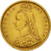 Munten, Groot Bretagne, Victoria, 1/2 Sovereign, 1890, PR, Goud, KM:766