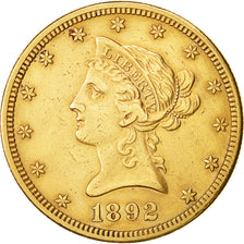 Münze, Vereinigte Staaten, Coronet Head, $10, Eagle, 1892, U.S. Mint