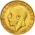 Moneda, Gran Bretaña, George V, 1/2 Sovereign, 1911, MBC, Oro, KM:819