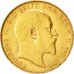 Coin, Great Britain, Edward VII, Sovereign, 1908, AU(50-53), Gold, KM:805