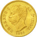 Coin, Italy, Umberto I, 20 Lire, 1881, Rome, MS(60-62), Gold, KM:21