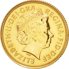 Münze, Großbritannien, Elizabeth II, Sovereign, 2000, UNZ, Gold, KM:1002