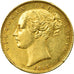 Coin, Great Britain, Victoria, Sovereign, 1855, AU(50-53), Gold, KM:736.1