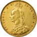 Coin, Great Britain, Victoria, Sovereign, 1890, EF(40-45), Gold, KM:767