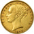 Coin, Great Britain, Victoria, Sovereign, 1864, AU(50-53), Gold, KM:736.2