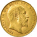 Moeda, Grã-Bretanha, Edward VII, Sovereign, 1908, AU(55-58), Dourado, KM:805