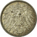 Coin, GERMANY - EMPIRE, Wilhelm II, Mark, 1915, Hambourg,AU(55-58),Silver,KM 14