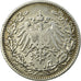 Moeda, ALEMANHA - IMPÉRIO, 1/2 Mark, 1905, Munich, EF(40-45), Prata, KM:17