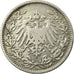 Moeda, ALEMANHA - IMPÉRIO, 1/2 Mark, 1905, Munich, VF(30-35), Prata, KM:17