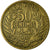 Monnaie, Tunisie, Anonymes, 50 Centimes, 1921, Paris, TTB, Aluminum-Bronze