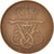 Moneta, Danimarca, Frederik VIII, 5 Öre, 1908, Copenhagen, BB, Bronzo, KM:806