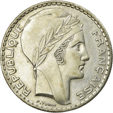 Moeda, França, Turin, 20 Francs, 1934, Paris, AU(50-53), Prata, KM:879