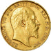 Münze, Großbritannien, Edward VII, 1/2 Sovereign, 1909, SS+, Gold, KM:804