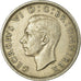 Coin, Great Britain, George VI, 1/2 Crown, 1950, AU(50-53), Copper-nickel,KM 879