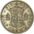 Moneda, Gran Bretaña, George VI, 1/2 Crown, 1950, MBC+, Cobre - níquel, KM:879