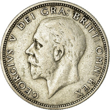 Munten, Groot Bretagne, George V, Florin, Two Shillings, 1929, ZF, Zilver