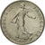 Coin, France, Semeuse, 1/2 Franc, 1980, Paris, MS(65-70), Nickel, KM:931.1