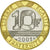 Münze, Frankreich, Génie, 10 Francs, 2001, Paris, STGL, Aluminum-Bronze