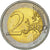 Ireland, 2 Euro, Traité de Rome 50 ans, 2007, MS(63), Bi-Metallic