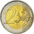 Portugal, 2 Euro, Traité de Rome 50 ans, 2007, MS(63), Bi-Metallic