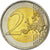 Portugal, 2 Euro, Traité de Rome 50 ans, 2007, UNC-, Bi-Metallic