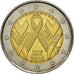Coin, France, 2 Euro, Sida, 2014, MS(63), Bi-Metallic