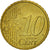 Austria, 10 Euro Cent, 2002, SC, Latón, KM:3085