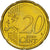 Finlandia, 20 Euro Cent, 2008, SC, Latón, KM:127