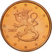 Finland, 5 Euro Cent, 2007, MS(63), Copper Plated Steel, KM:100