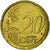 Luxembourg, 20 Euro Cent, 2007, SPL, Laiton, KM:90