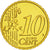 Austria, 10 Euro Cent, 2004, SC, Latón, KM:3085
