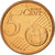 Finlandia, 5 Euro Cent, 2001, SC, Cobre chapado en acero, KM:100