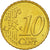 REPÚBLICA DE IRLANDA, 10 Euro Cent, 2003, SC, Latón, KM:35