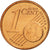 REPÚBLICA DE IRLANDA, Euro Cent, 2003, SC, Cobre chapado en acero, KM:32