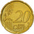 Cypr, 20 Euro Cent, 2008, MS(63), Mosiądz, KM:82