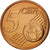 Moneta, Francja, 5 Euro Cent, 2007, Paris, MS(65-70), Miedź platerowana stalą