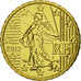 Coin, France, 10 Euro Cent, 2012, MS(65-70), Brass, KM:1410