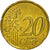 Moneda, Francia, 20 Euro Cent, 2000, SC, Latón, KM:1286