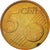 Cypr, 5 Euro Cent, 2008, Kremnica, AU(55-58), Miedź platerowana stalą, KM:80