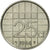 Monnaie, Pays-Bas, Beatrix, 25 Cents, 1984, SUP+, Nickel, KM:204