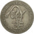 Moneta, Kraje Afryki Zachodniej, 50 Francs, 1980, Paris, MS(63), Miedź-Nikiel