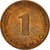 Coin, GERMANY - FEDERAL REPUBLIC, Pfennig, 1984, Hambourg, MS(60-62), Copper