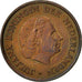 Coin, Netherlands, Juliana, 5 Cents, 1965, AU(50-53), Bronze, KM:181