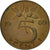Monnaie, Pays-Bas, Juliana, 5 Cents, 1969, TTB+, Bronze, KM:181