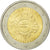 Portugal, 2 Euro, 10 ans de l'Euro, 2012, MS(63), Bi-Metallic