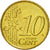 REPUBLIKA IRLANDII, 10 Euro Cent, 2003, Sandyford, EF(40-45), Mosiądz, KM:35